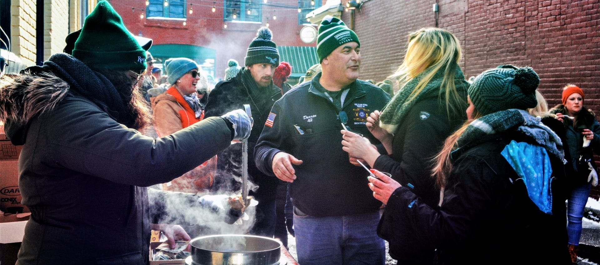 Saratoga Chowderfest. | Photo Courtesy Gail Stein, Frozen Moments in and Around Saratoga