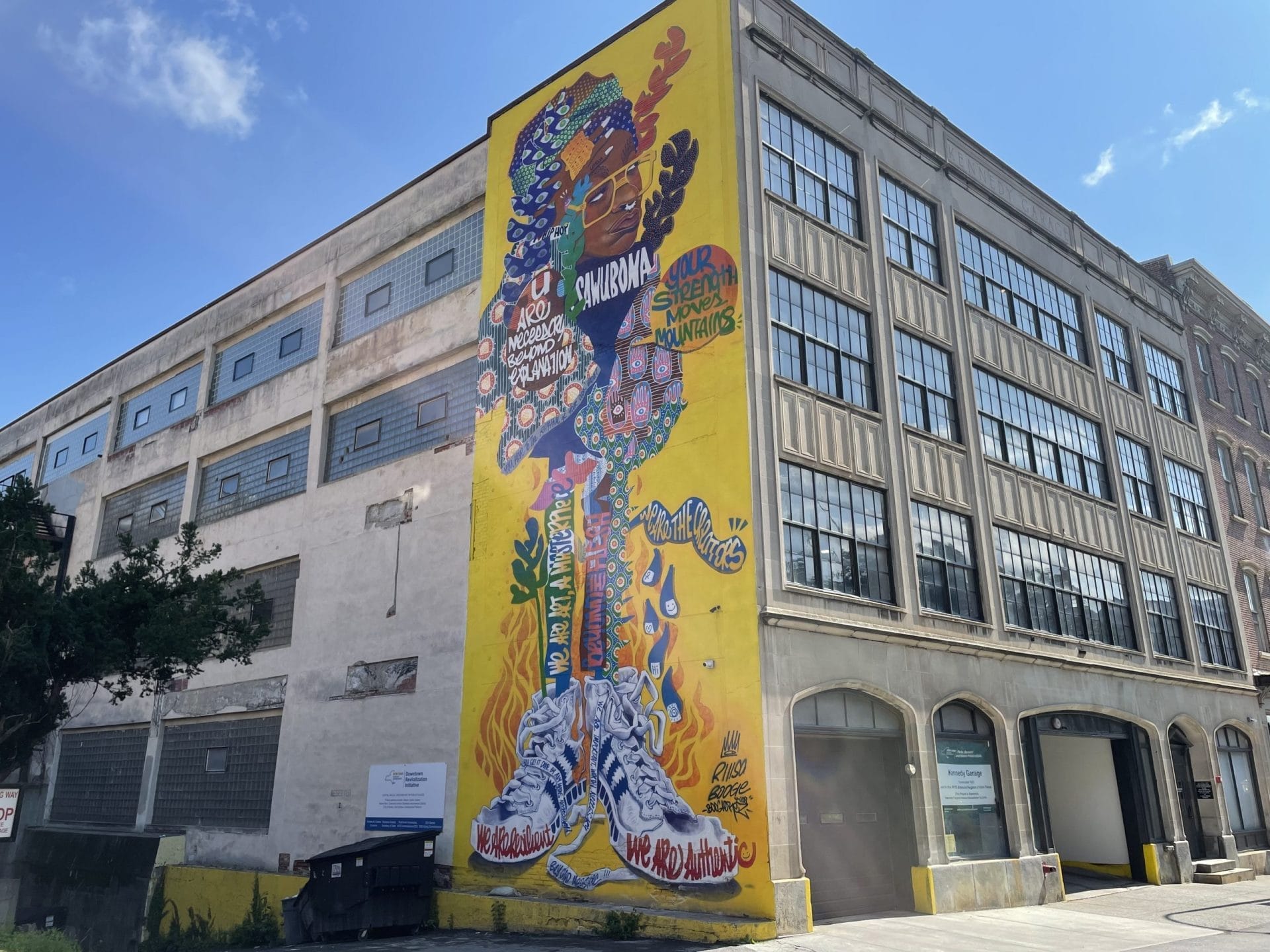 BoogieREZ's "Sawubona" Capital Walls Murals