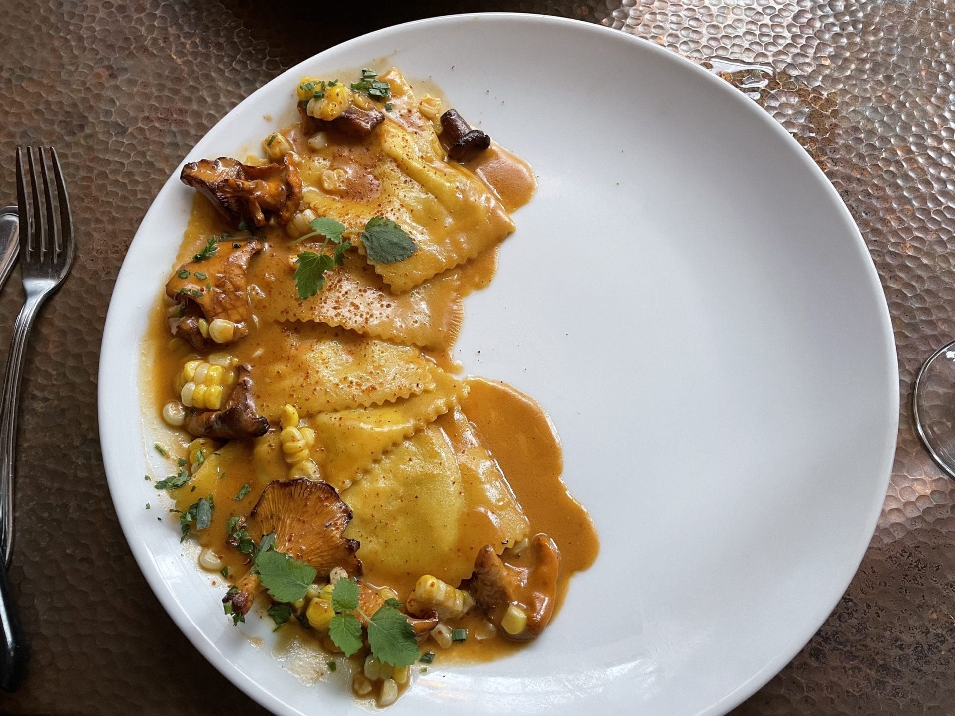 Jack's Oyster House Agnolotti Jack's Oyster House - Lobster Agnolotti